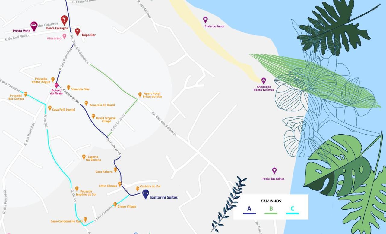 Santorini Suites Pipa Praia de Pipa Zewnętrze zdjęcie